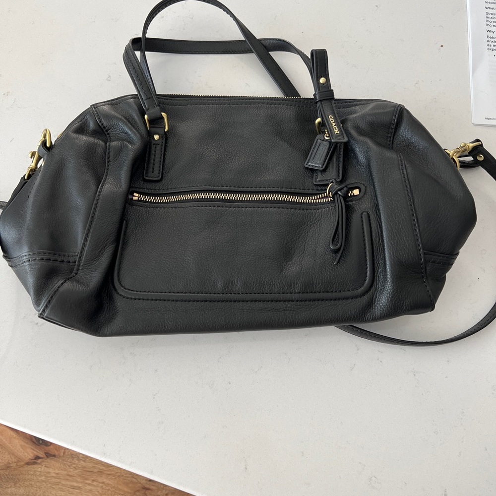 Coach bag, black